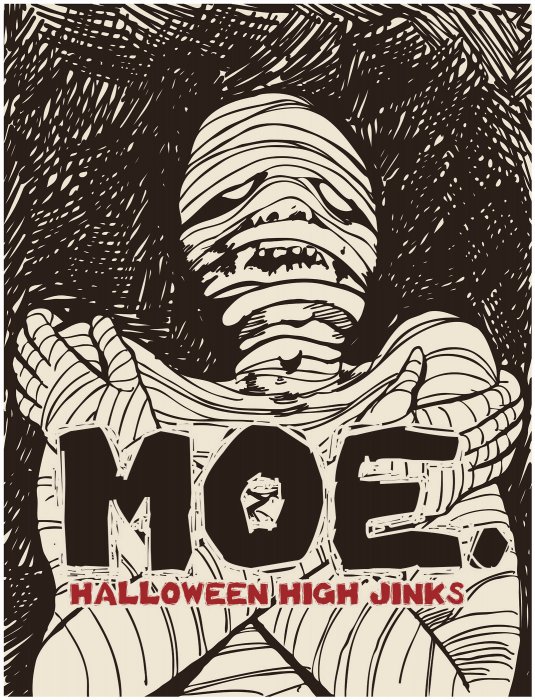 moe. Set Halloween Theme