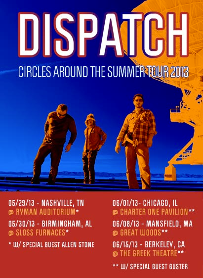 dispatch band tour dates