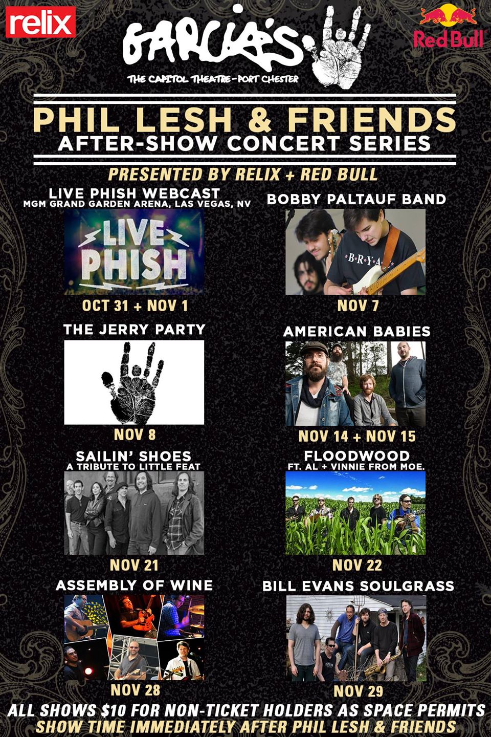 Floodwood, American Babies, Assembly of Wine and More to Play Phil Lesh