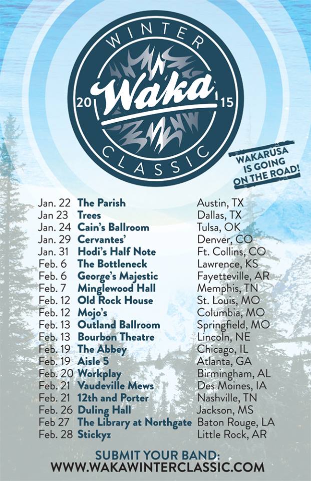 Wakarusa Confirms Waka Winter Classic Schedule