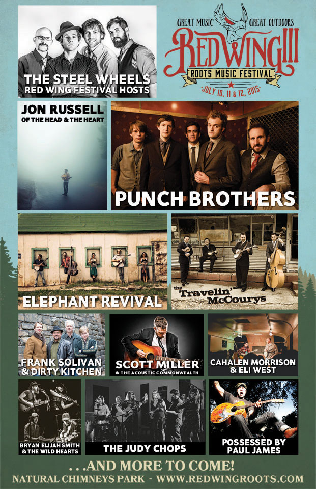 Red Wing Roots Confirms Punch Brothers, Wood Brothers, Elephant Revival