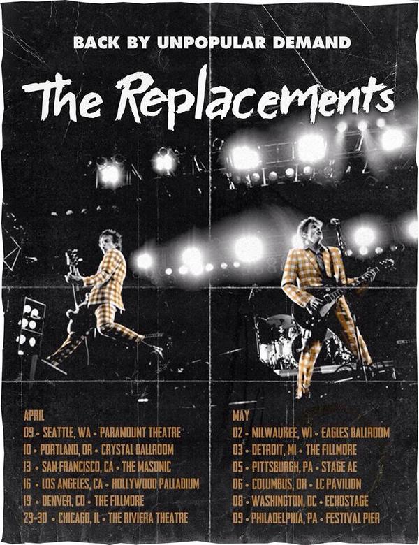 replacements band tour