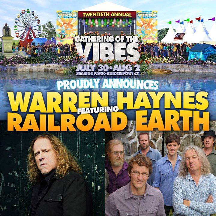Warren Haynes Adds Tour Dates with Railroad Earth