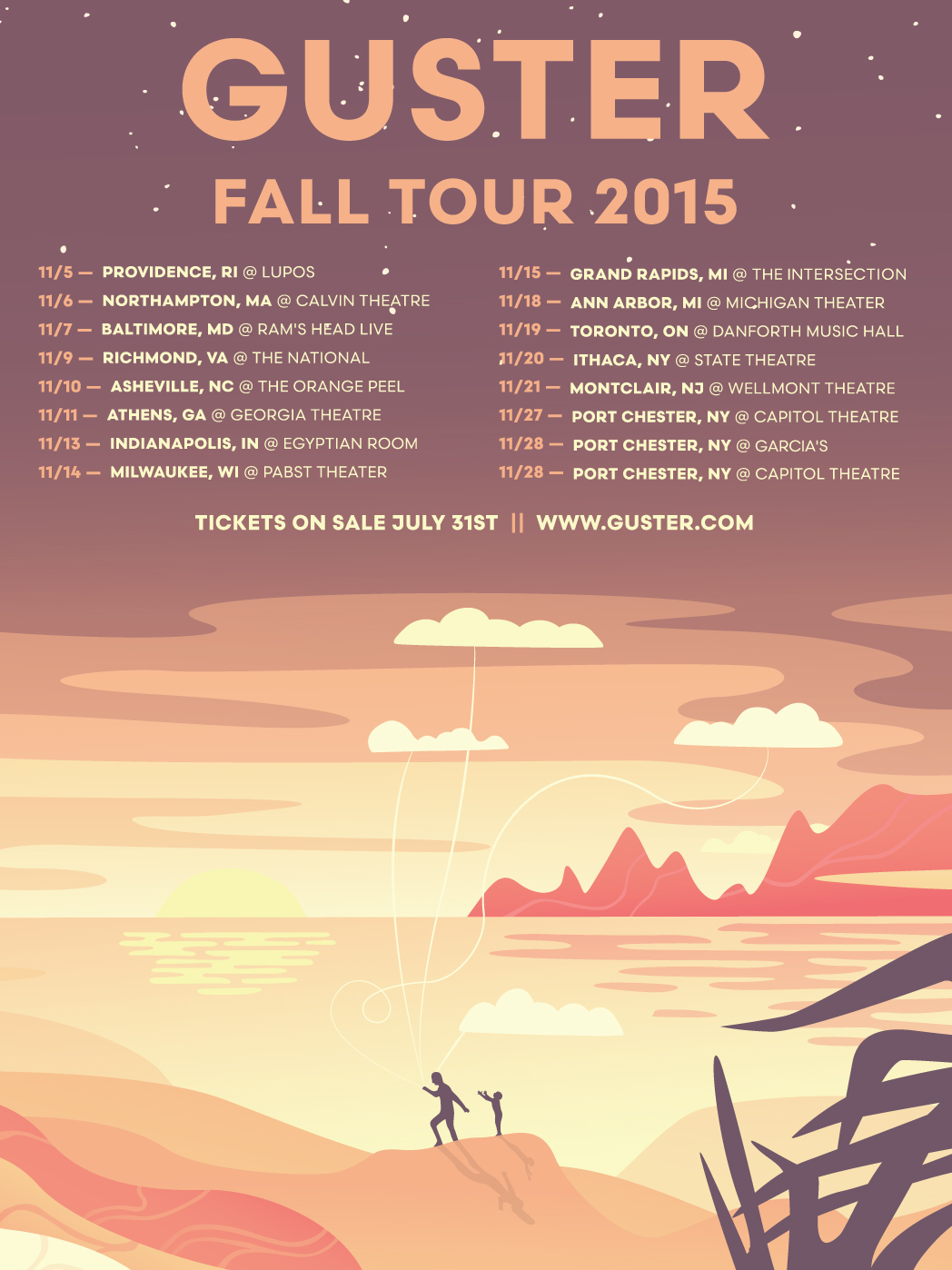 Guster Confirm Fall Tour Dates