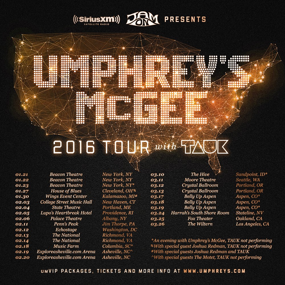 umphrey's mcgee tour