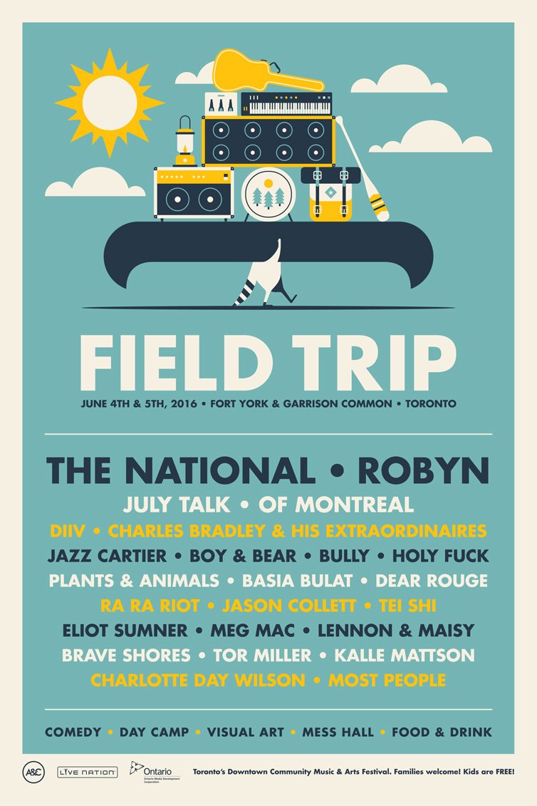 Toronto's Field Trip Festival Confirms Lineup