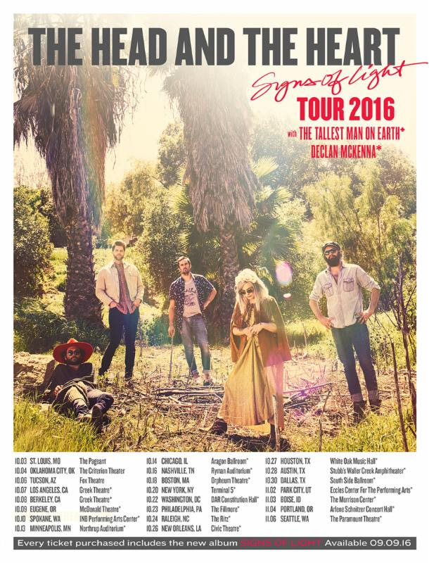 The Head and the Heart Detail Extensive U.S. Tour