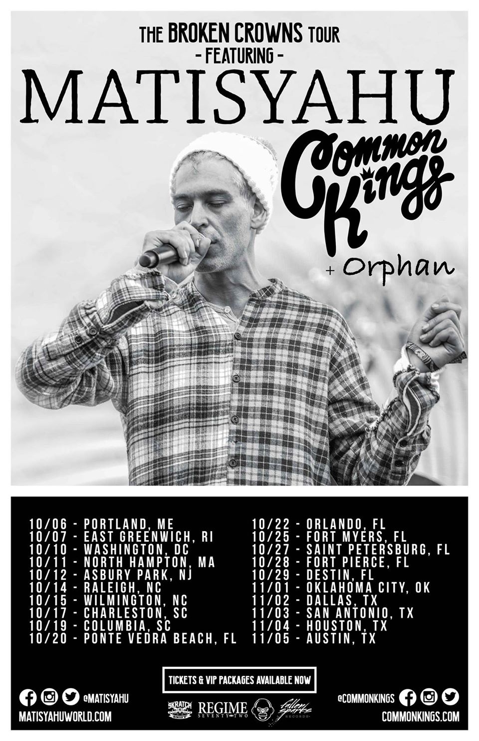 Matisyahu Sets Joint Tour Dates with Common Kings