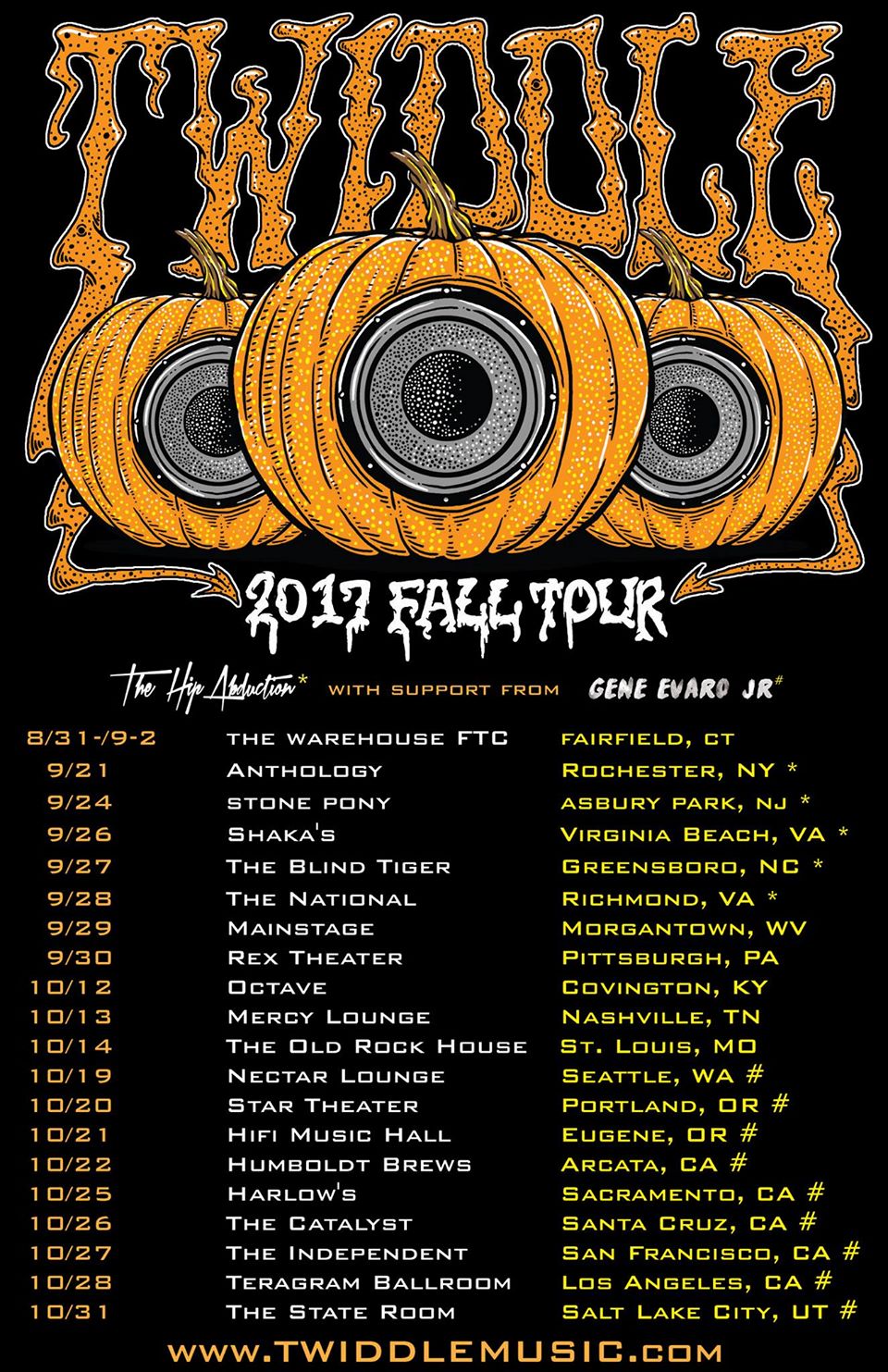 Twiddle Set Fall Tour Dates