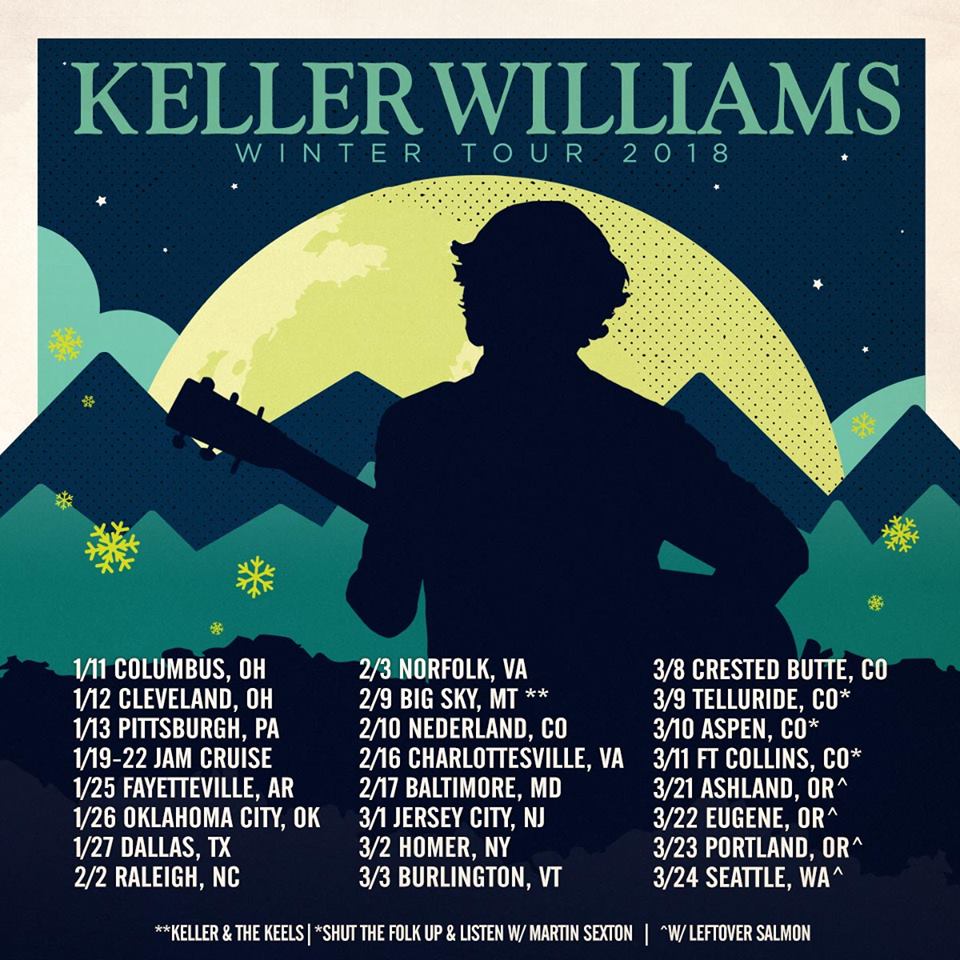 keller williams tour schedule