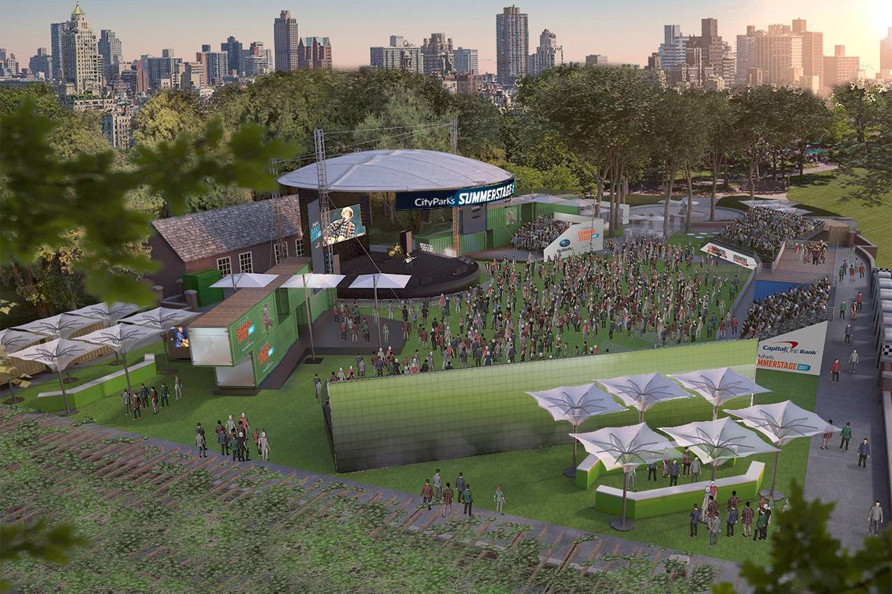 Central Park SummerStage To Receive 5 Million Renovation Central Park SummerStage To Receive 5 Million Renovation