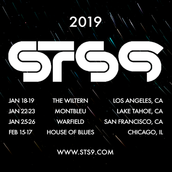 STS9 Set Additional Early 2019 Dates