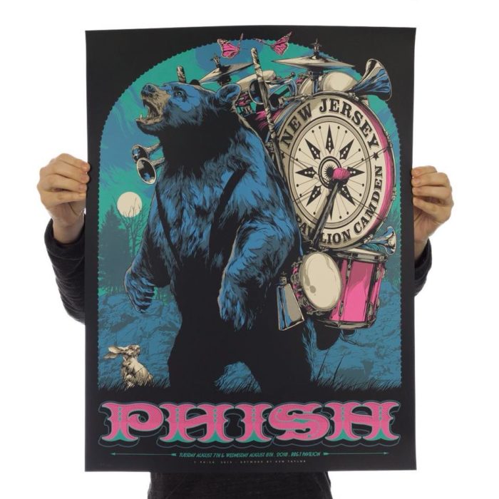 Mimi Fishman Foundation Launches Online Auction with Signed Phish Summer Tour Posters