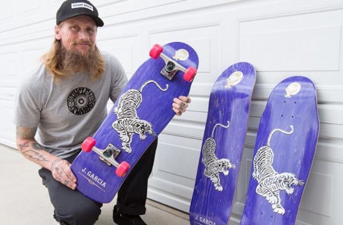 Street Plant Skateboards Release Jerry Garcia-Inspired Tiger Deck