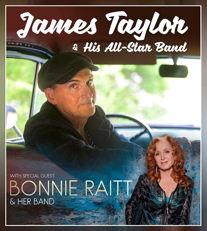 James Taylor Schedules Winter Tour with Bonnie Raitt