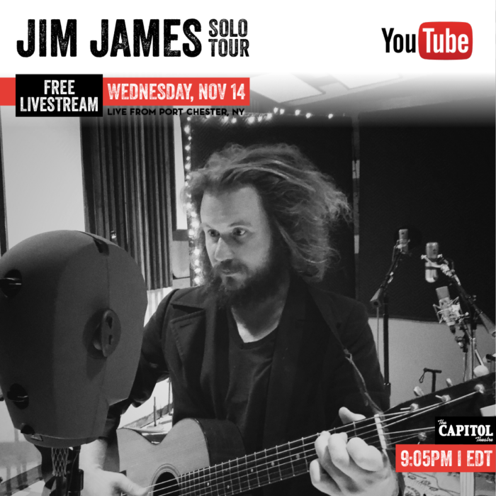 The Capitol Theatre Announces Free Jim James Webcast