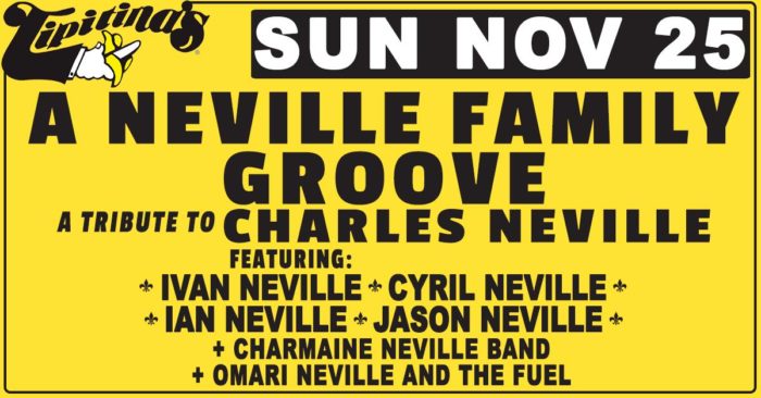 Ivan Neville, Cyril Neville and More to Play “Neville Family Groove” Tribute to Charles Neville in New Orleans