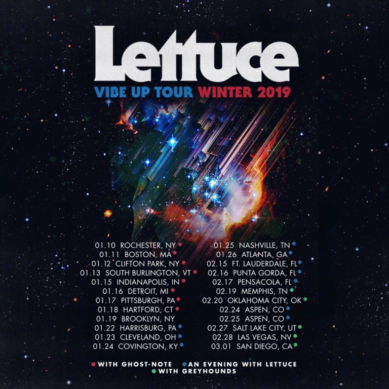 Lettuce Expand Winter Vibe Up Tour