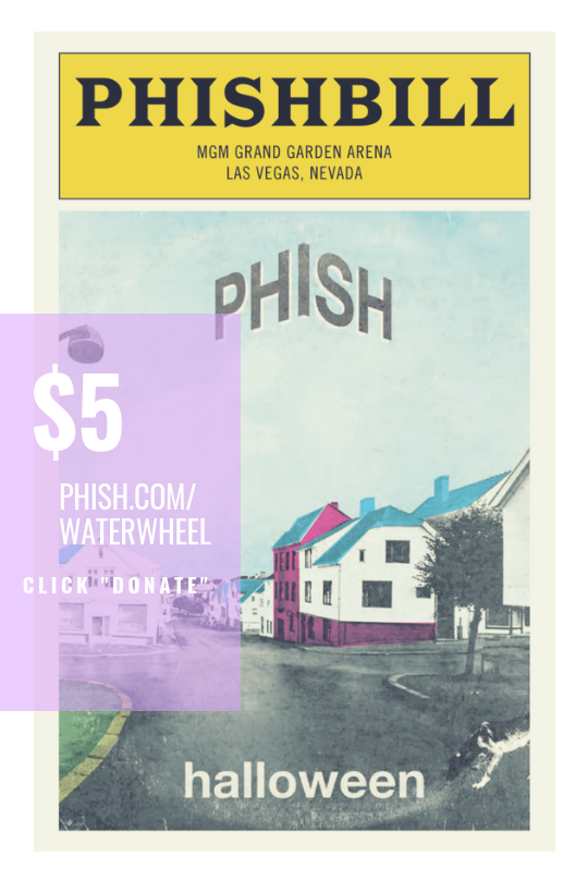 WaterWheel Foundation Offers 2018 Phishbill in Exchange for Donation
