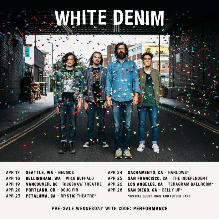 white denim tour