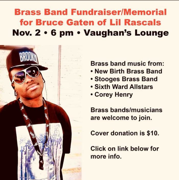 Corey Henry of Galactic, New Birth Brass Band and More Announce Fundraiser/Memorial Show for Bruce Gaten