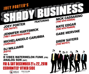 Members of Trey Anastasio Band, The Motet, The Nth Power, Karl Denson’s Tiny Universe Set for Shady Business Shows
