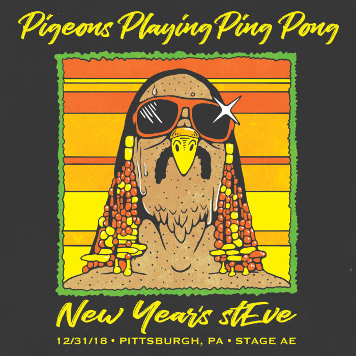Pigeons Playing Ping Pong Reveal Stevie Wonder Theme for NYE