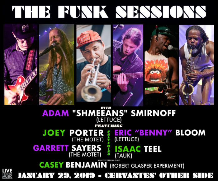 Members of Lettuce, TAUK, The Motet and More to Kick Off “Funk Sessions” Residency in Denver