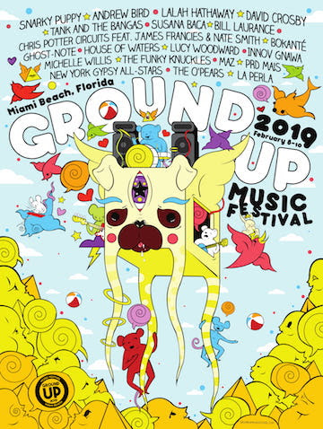 Snarky Puppy Add Andrew Bird and Chris Potter to GroundUP Music Festival