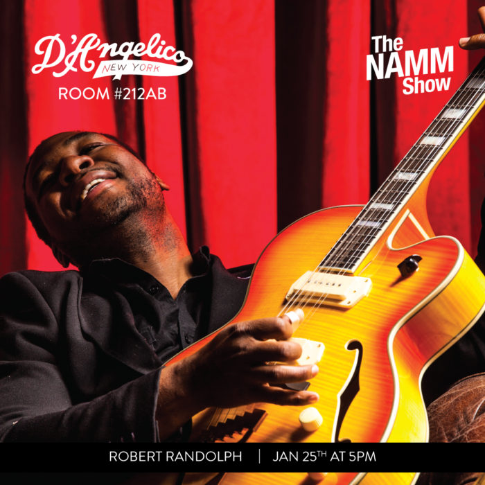 D’Angelico Schedules Webcasts of Robert Randolph, Taz Niederauer and More from NAMM