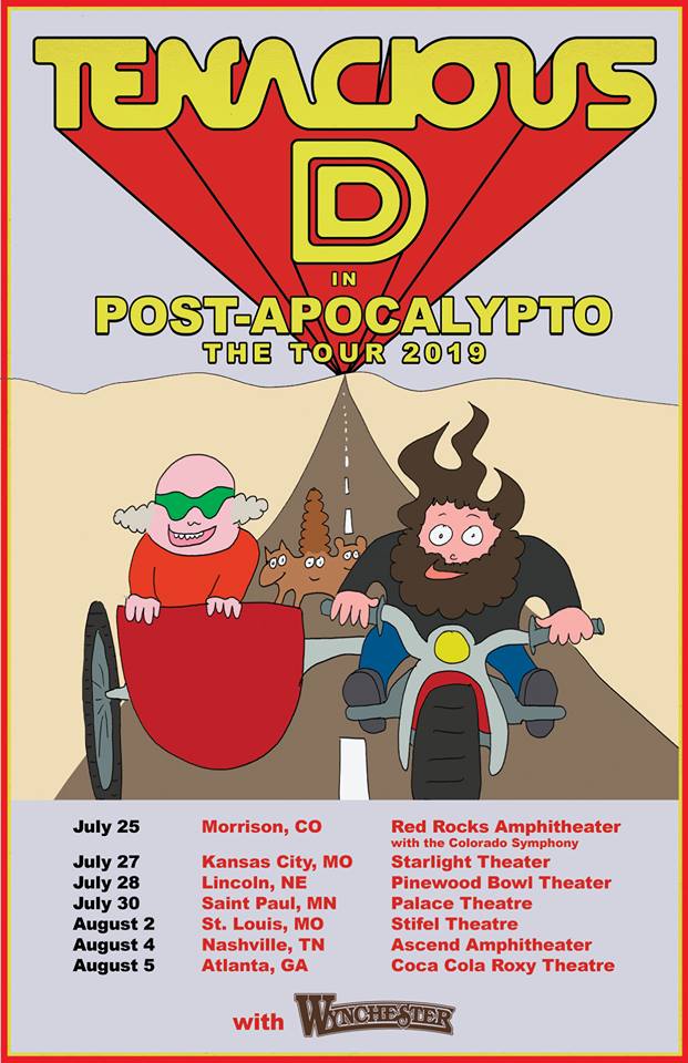 Tenacious D Set North American PostApocalypto Tour Dates Including Red