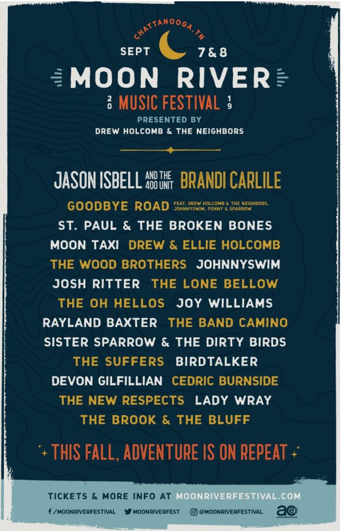 Moon River Festival to Feature Jason Isbell, Brandi Carlile, The Wood Brothers and More