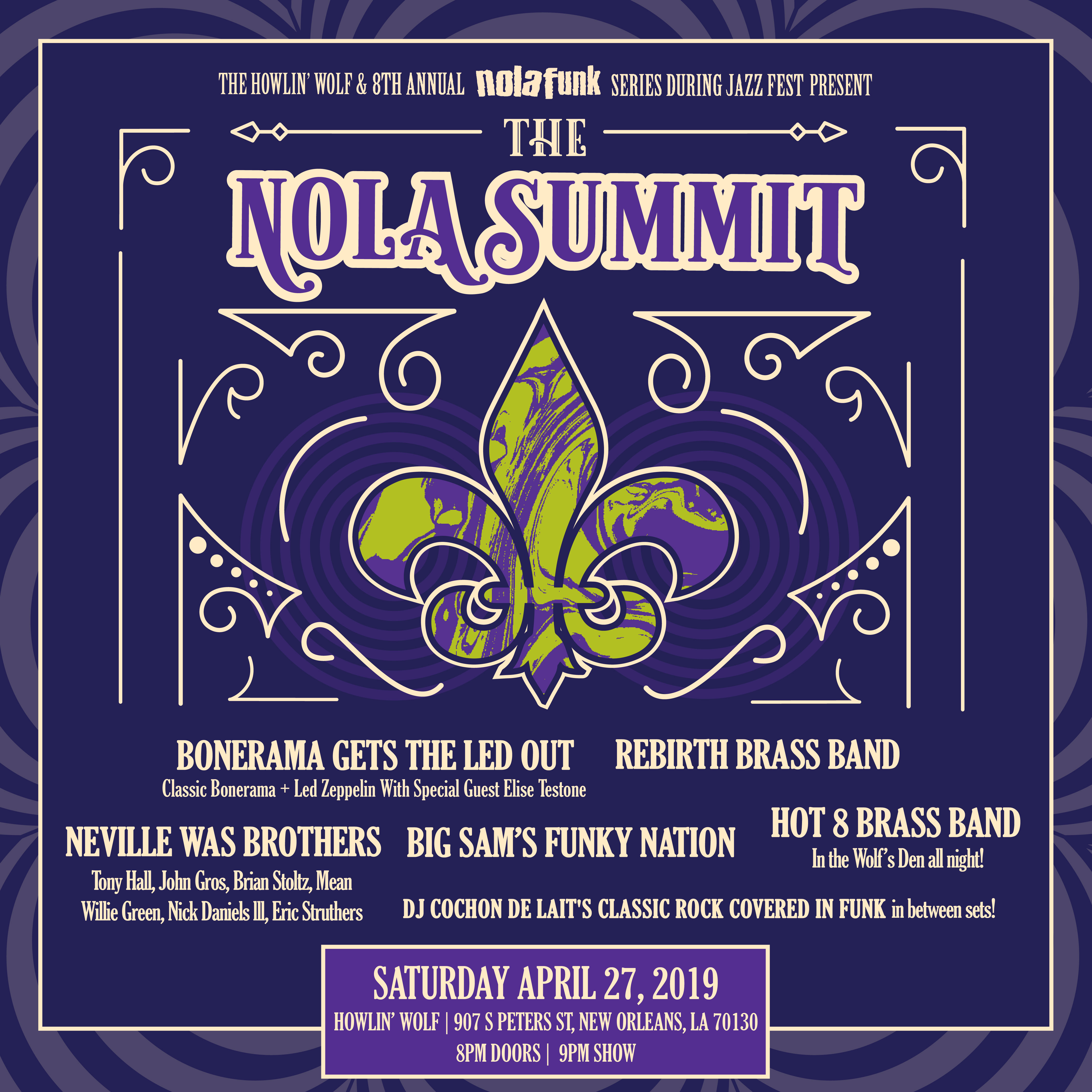 Bonerama Rebirth Brass Band And More To Play Nola Summit At Jazz Fest