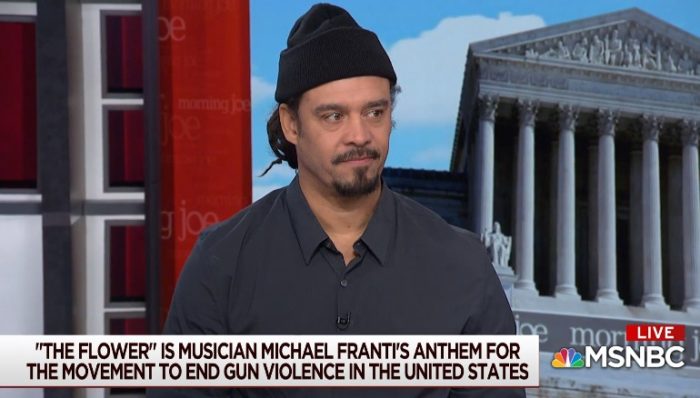 Michael Franti Talks Music and Preventing Gun Violence on MSNBC