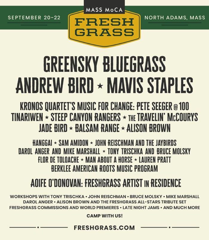 Greensky Bluegrass, Mavis Staples, The Travelin’ McCourys Confirmed For