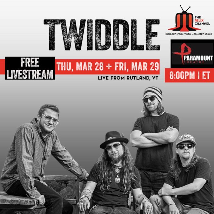 The Relix Channel to Offer Free Livestream of Twiddle’s Vermont Shows