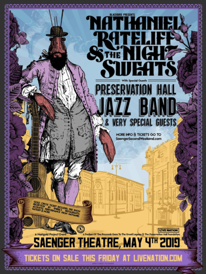 Nathaniel Rateliff & The Night Sweats Add Second Jazz Fest Date with Preservation Hall Jazz Band