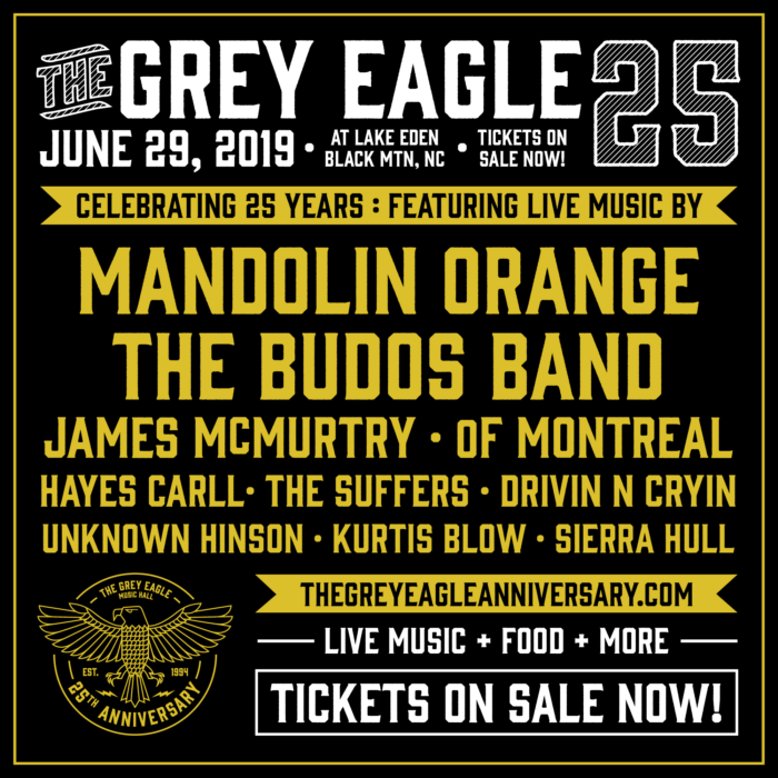 Mandolin Orange, The Budos Band, of Montreal and More to Celebrate 25th Anniversary of North Carolina’s Grey Eagle