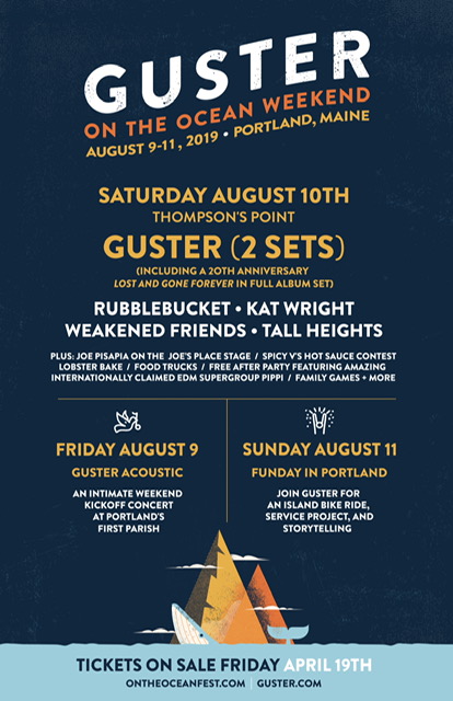 Guster Schedule On the Ocean 2019 with Rubblebucket and More