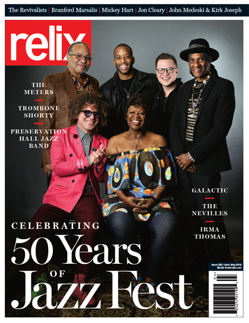 April_May Relix Celebrates 50 Years of Jazz Fest
