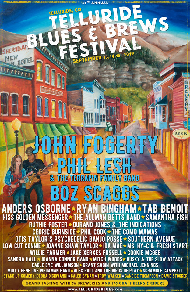 Telluride Blues & Brews Festival Adds John Fogerty and More
