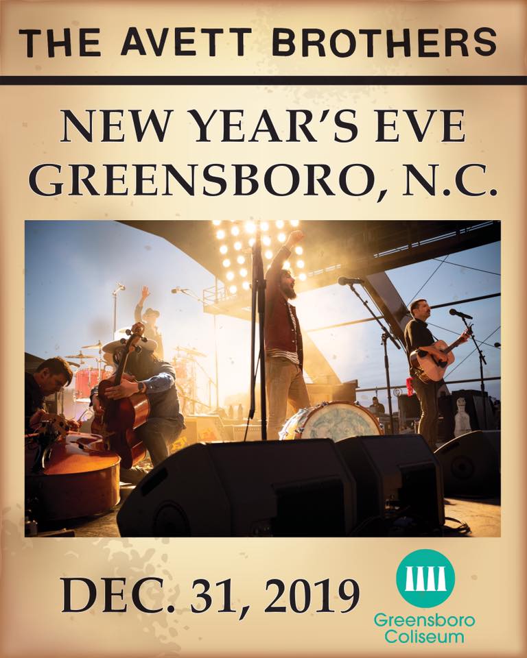 The Avett Brothers Announce North Carolina New Year's Eve Show