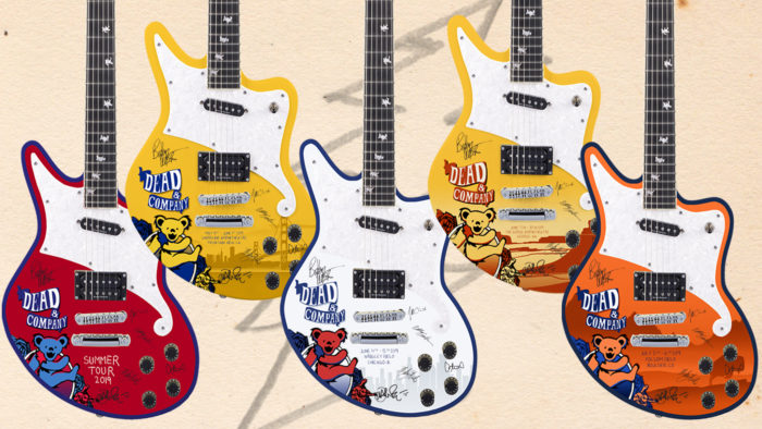 HeadCount and REVERB Unveil Guitars and Pins for Dead & Company Summer Tour