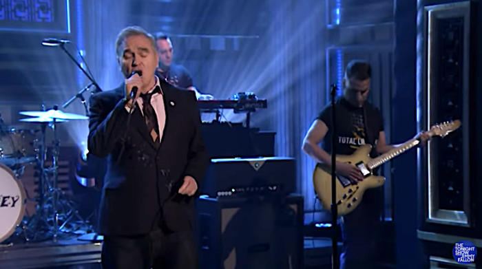 Watch Morrissey Perform “Morning Starship” on ‘The Tonight Show’