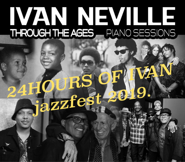 Ivan Neville Announces “24 Hours of Ivan” Video Series During Jazz Fest to Benefit New Orleans Musicians Clinic