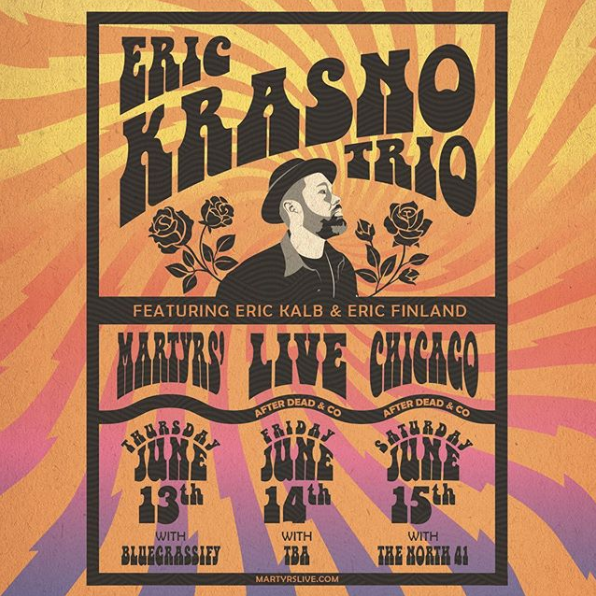 Eric Krasno Trio Schedule Dead & Company After-Parties in Chicago