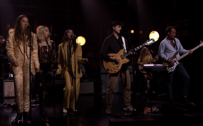 Vampire Weekend Play Two ‘Father of the Bride’ Tunes with HAIM on ‘The Tonight Show’