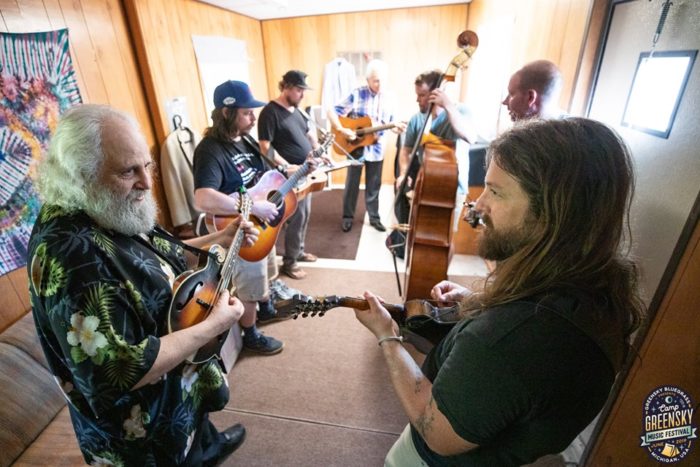 Del McCoury, David Grisman and Greensky Bluegrass Collaborate at Camp Greensky