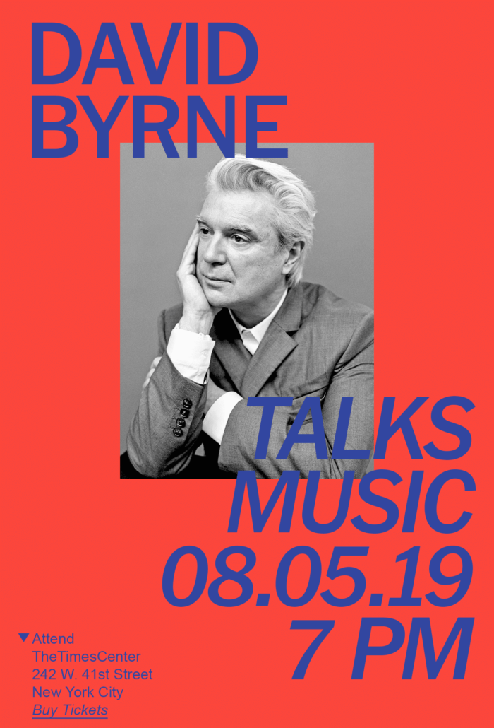 David Byrne to Discuss ‘American Utopia’ Broadway Show at New York Times Event