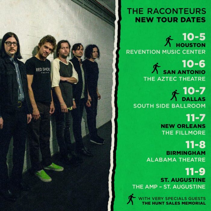 The Raconteurs Add Fall Tour Dates